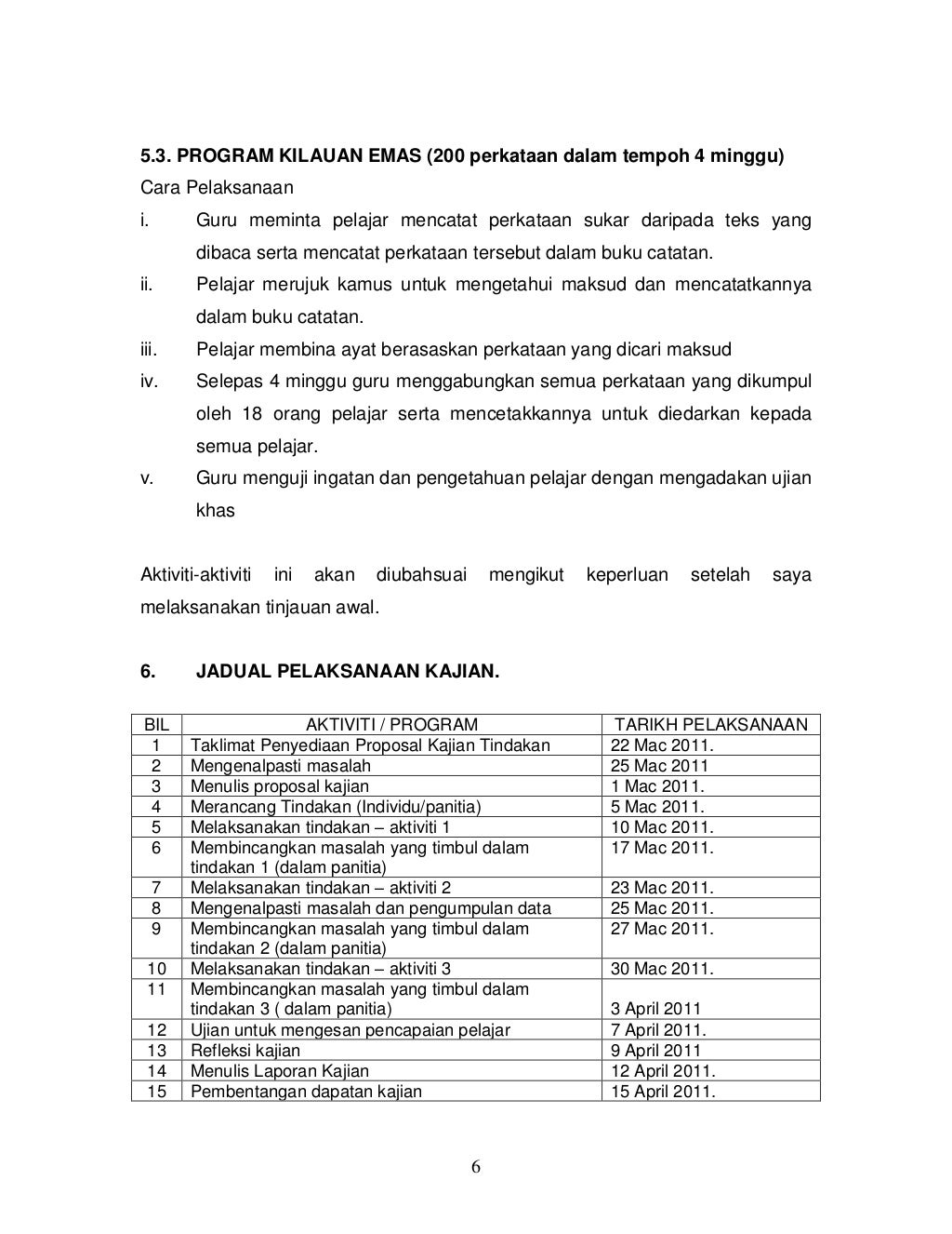 Contoh Surat Menulis Kajian Dalam Bahasa Melayu