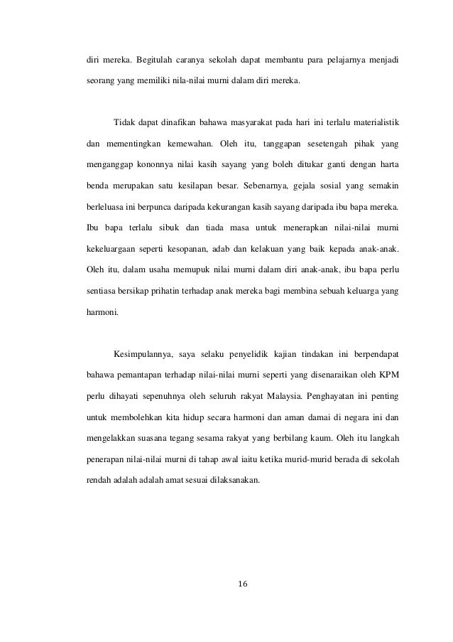 Meningkatkan Kemahiran Mengingat Mengesan Dan Menulis Nilai Murni Di