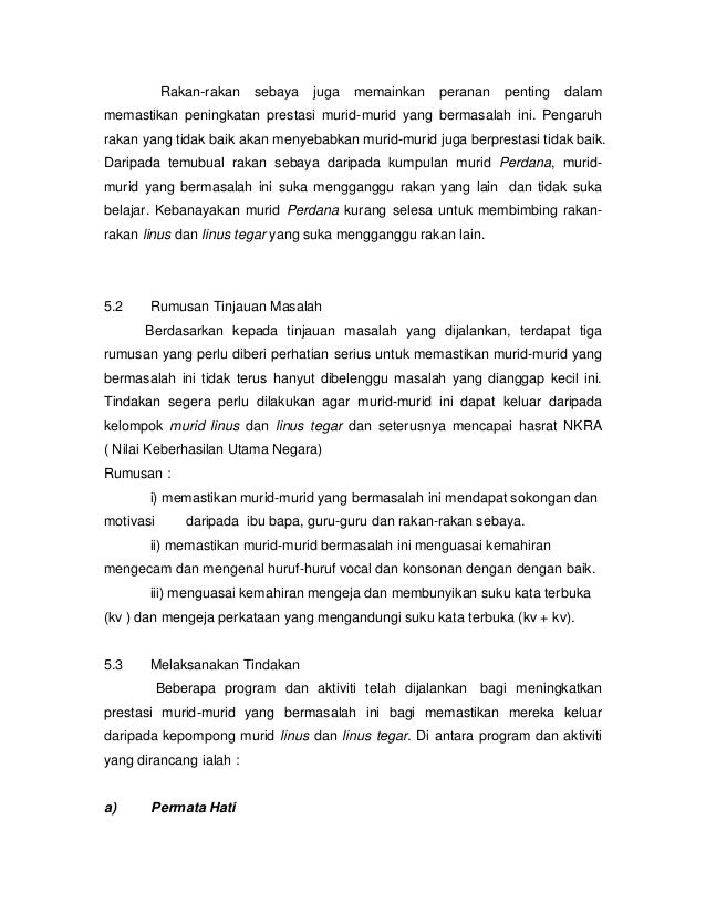 Kajian Tindakan Linus