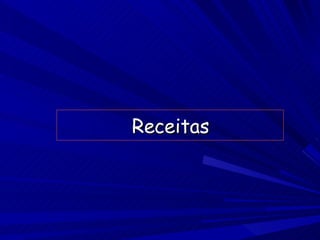 Receitas 