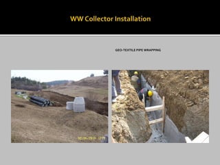 GEO-TEXTILE PIPE WRAPPING
 