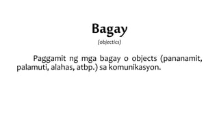 Object In Tagalog Kakayahang Pangkomunikatibo | PPTX