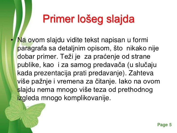 Kako napraviti dobru power point prezentaciju