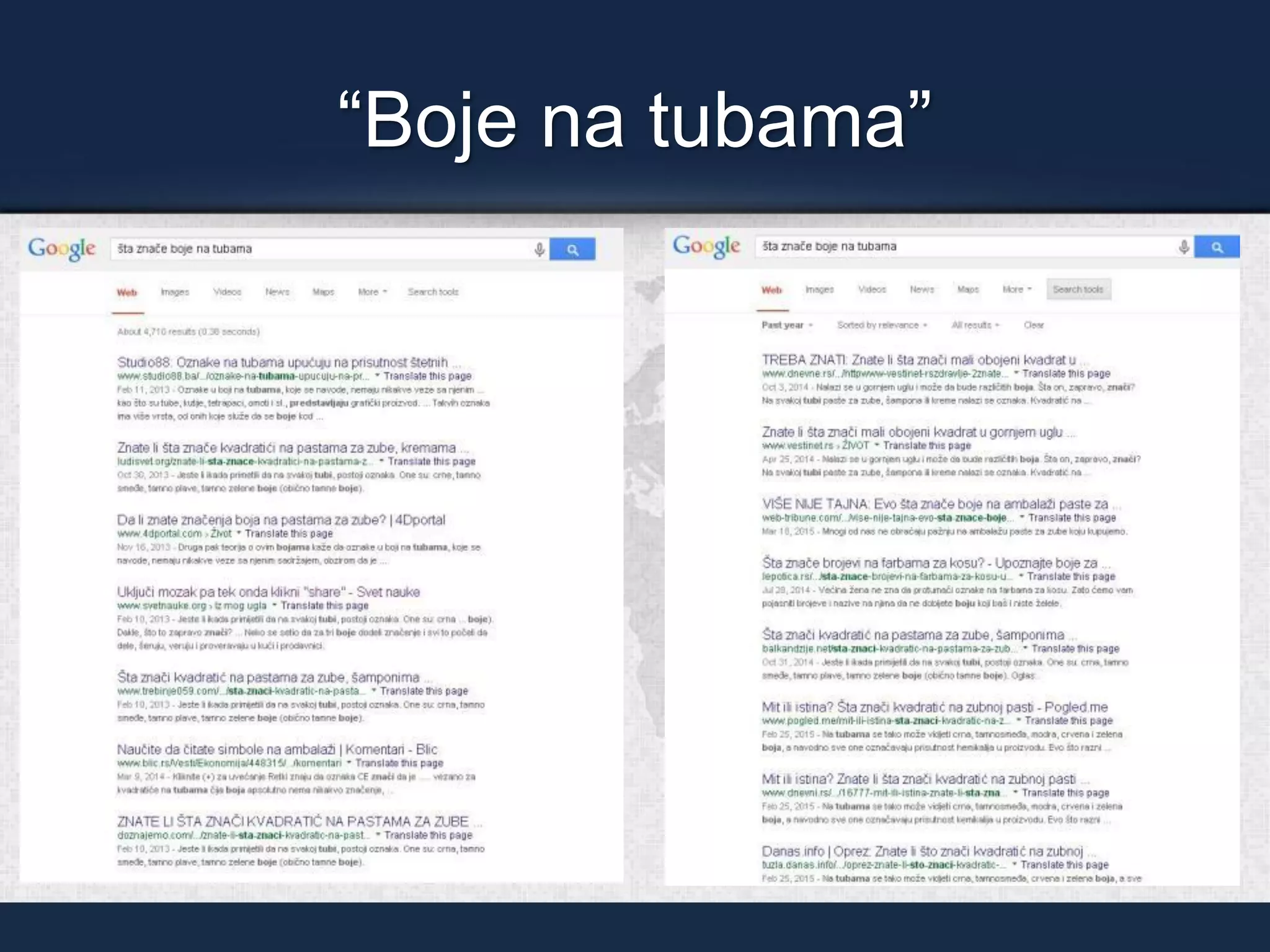 “Boje na tubama”
 