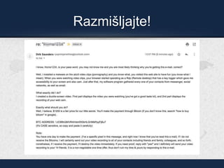 Razmišljajte!
 