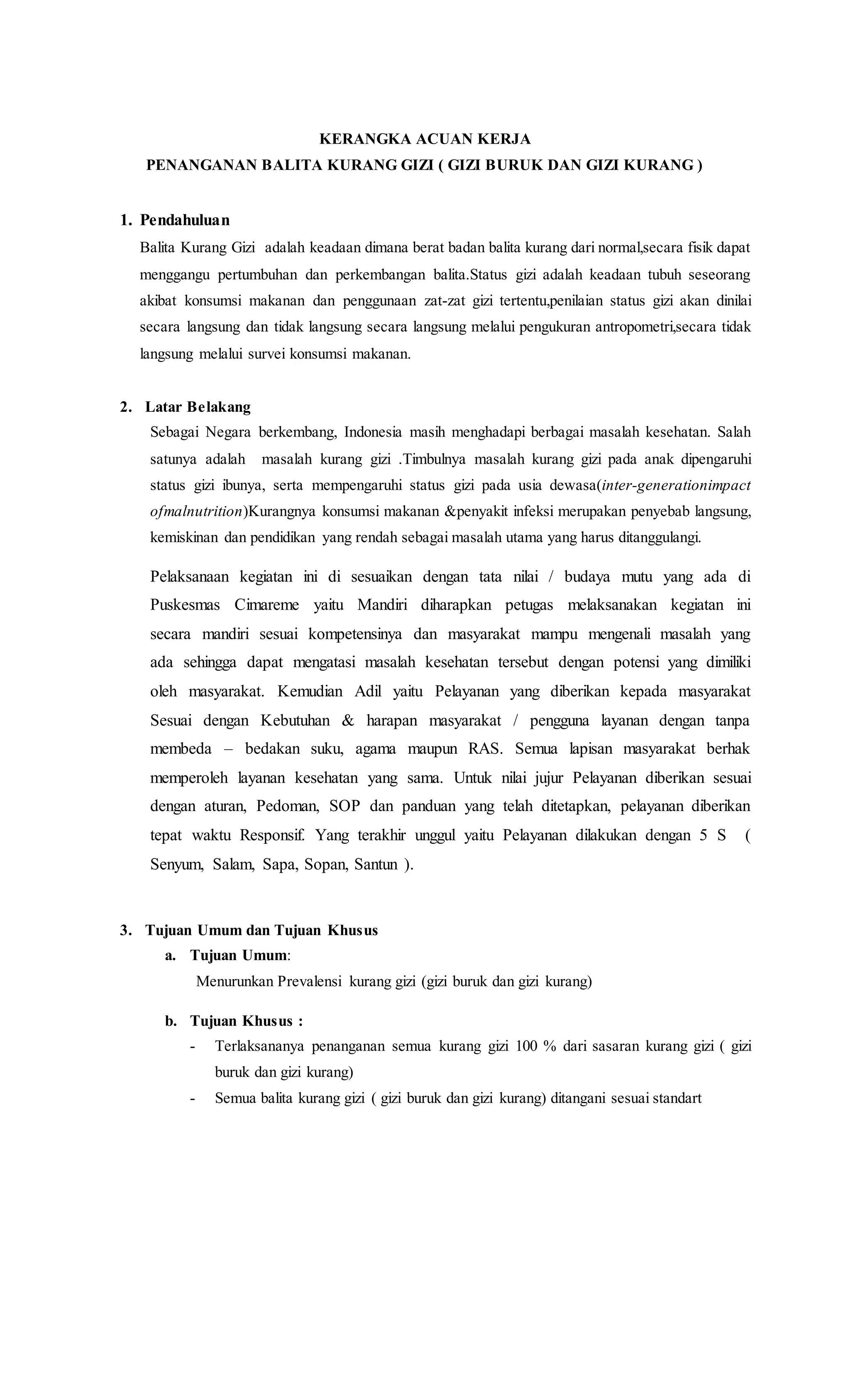 Kak Penanganan Gizi Buruk Yes Pdf