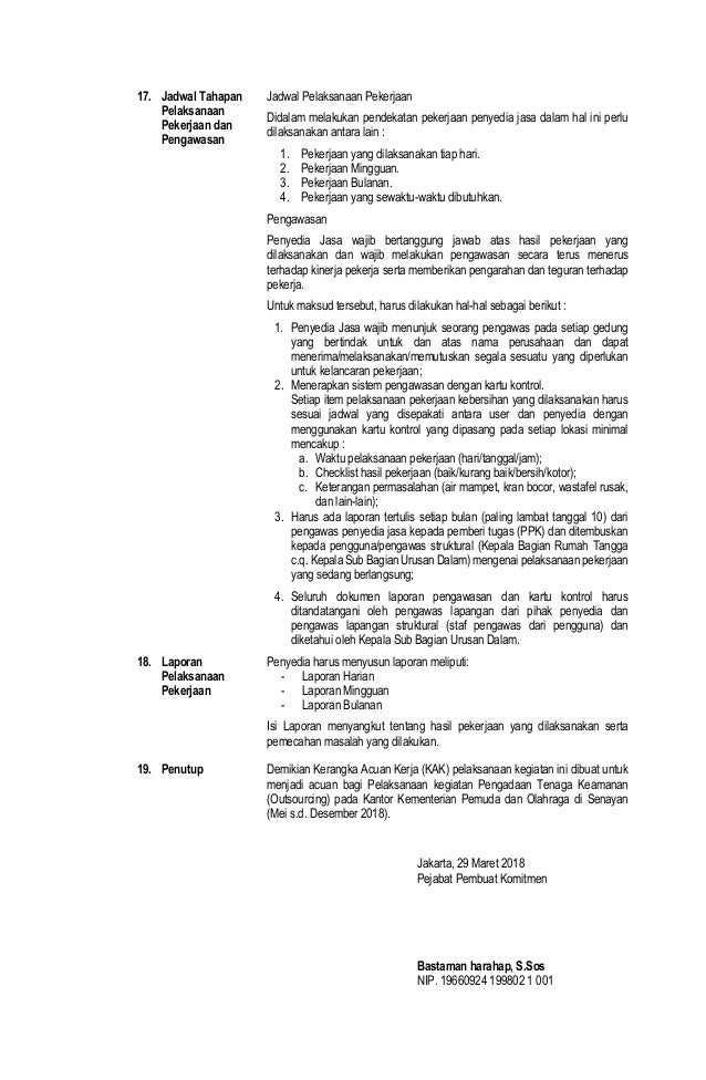 Contoh Laporan Kegiatan Bulanan Security Nusagates