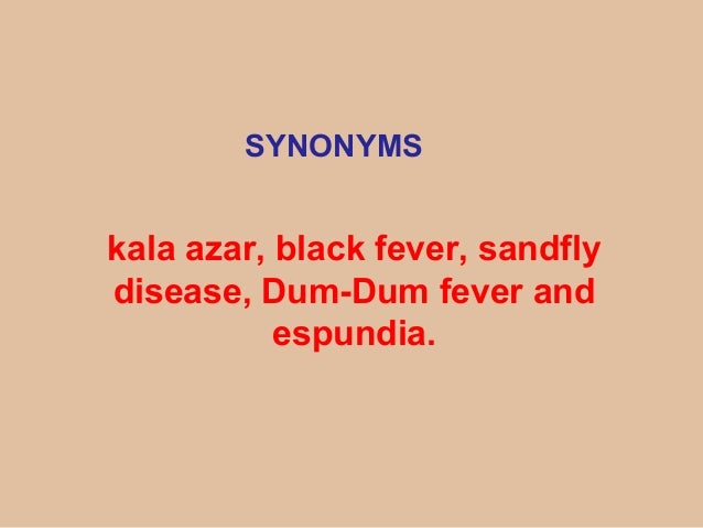 Kala Azar slideshare
