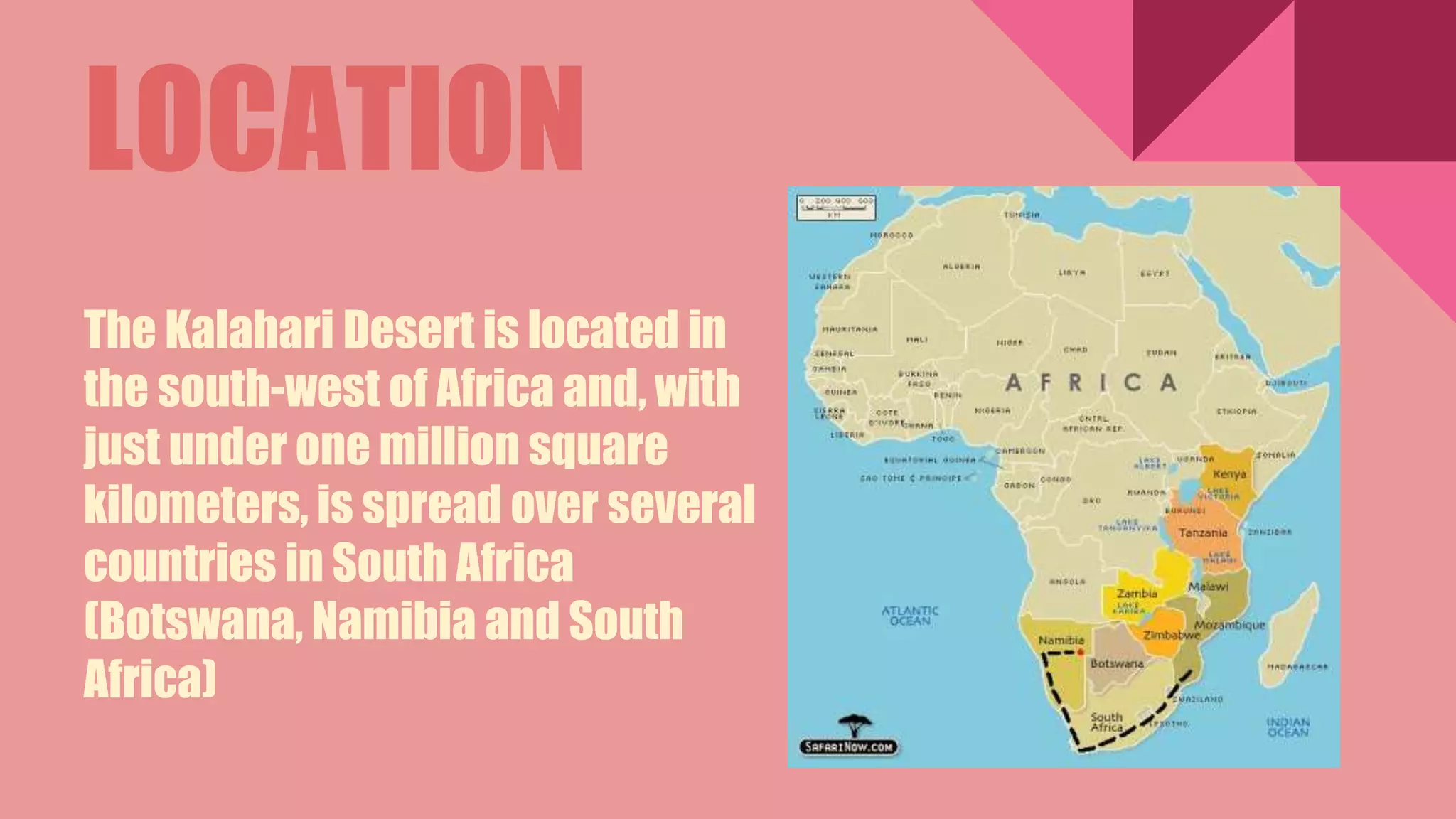 Kalahari desert | PPT