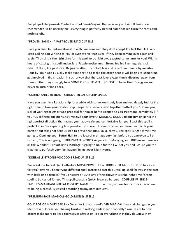 Most Powerful Spell Caster Love Marriage Divorce Stop Cheating Bindin