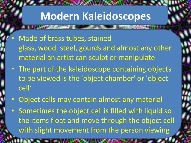 Kaleidoscope PPT