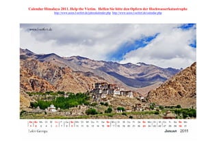 Calendar 2011 Himalaya