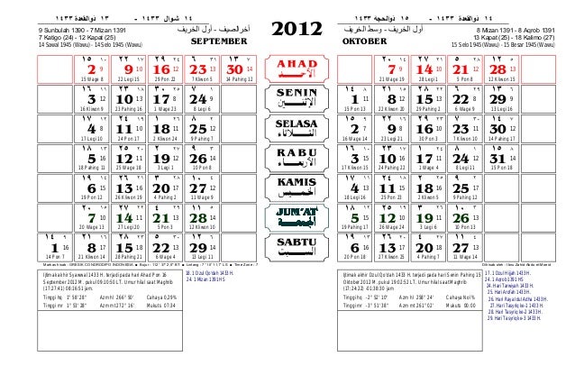 Kalender 2012