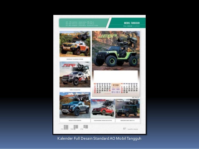 Kalender Full Desain Standard AO MobilTangguh