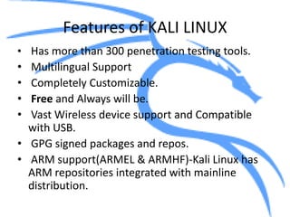 Kali Linux | PPTX