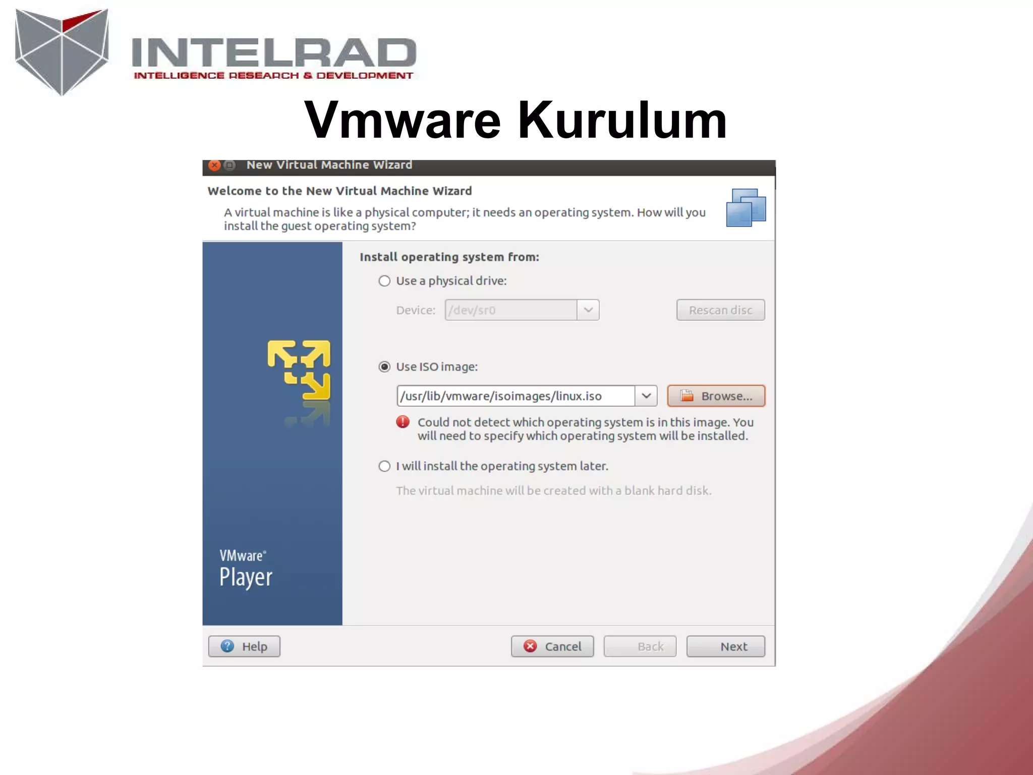 Vmware Kurulum

 