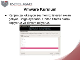 Kali ile Linux'e Giriş | IntelRAD Slide 13