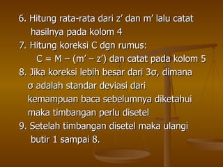 cara melakukan kalibrasi timbangan anallitik.ppt