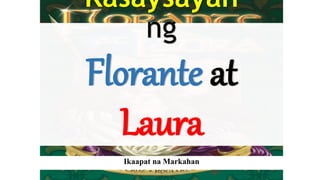 ng
Florante at
Laura
Ikaapat na Markahan
reinaantonette.franco@deped.gov.ph
 