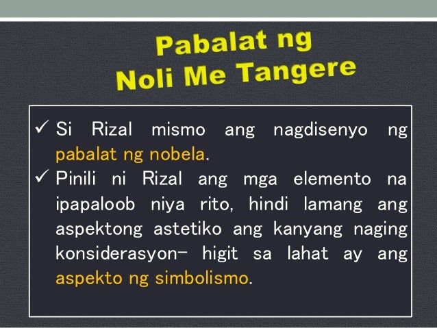 Kaligirang Pangkasaysayan Ng Noli Me Tangere