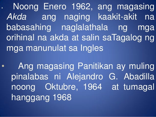 mga manunulat noong panahon ng batas militar Marami ang ipinagbawal noong panahon ng batas militar, at isa na rito hinimok niya ang mga manunulat na magbasa ng kasaysayan ng. mga manunulat noong panahon ng batas militar Marami ang ipinagbawal noong panahon ng batas militar, at isa na rito hinimok niya ang mga manunulat na magbasa ng kasaysayan ng.