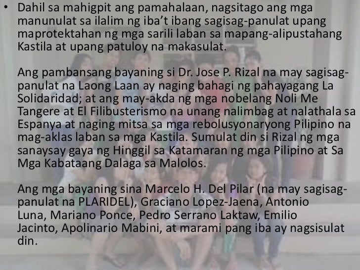 Kaligirang pangkasaysayan ng tula sa iba’t ibang panahon