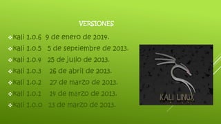 Kali linux | PPTX