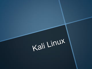 Kali linux