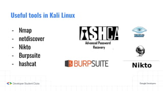 Linux Netdiscover Kali linux.ppt