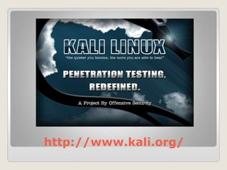http://www.kali.org/
 