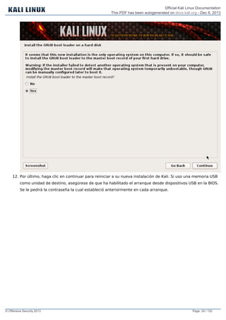 Kali Linux Manual | PDF