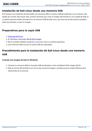 Kali Linux Manual | PDF