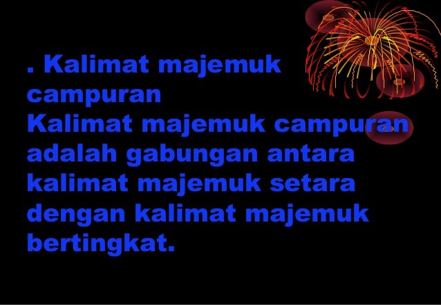 Kalimat bahasa indonesia