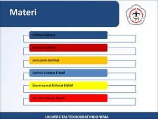 Materi
 