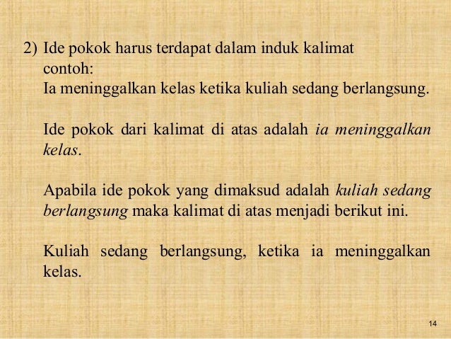 Kalimat efektif Kalimat efektif