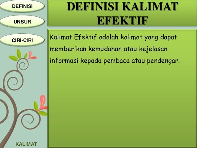 Kalimat efektif