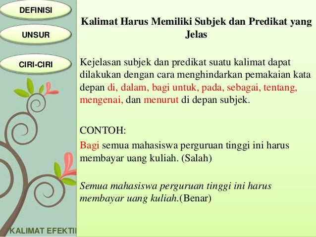 Kalimat efektif