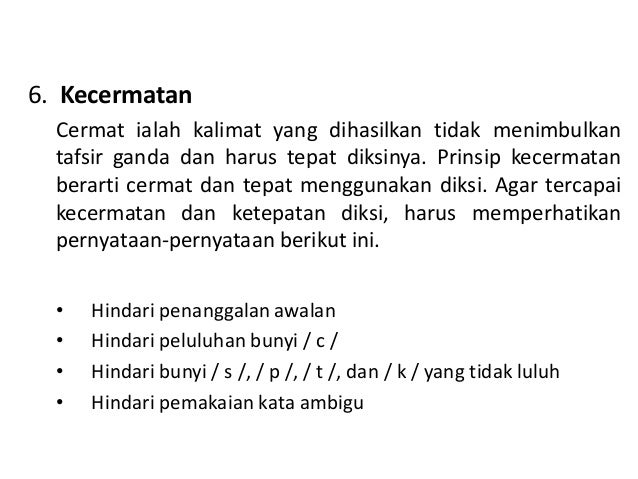 Contoh Kalimat Tidak Efektif Kalimat efektif Kaidah kebahasaan yang