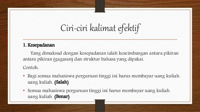 Kalimat Efektif