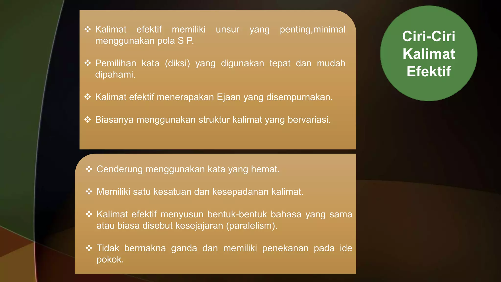 Kalimat efektif PPTX