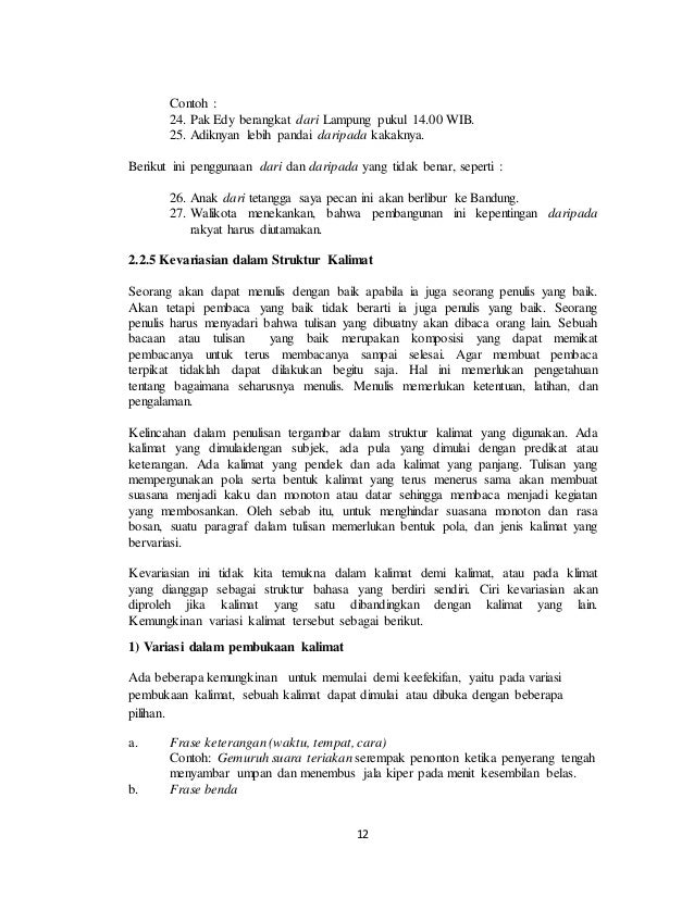 Kalimat Efektif Jadi
