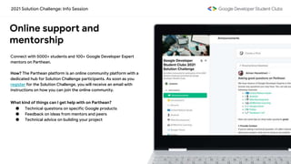 2021 solution challenge info session presentation | PPTX