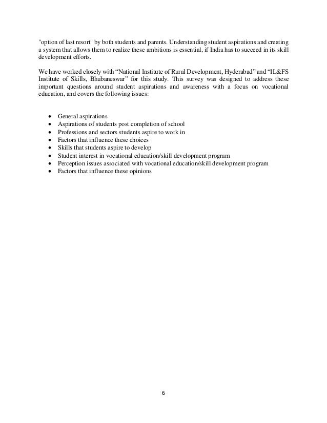 aspiration examples if you aspire
