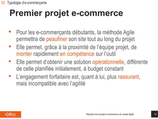 [Webinar du 6/11/2014] Réussir son projet E-commerce en mode agile