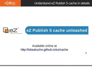 Understand eZ Publish 5 cache in details
 