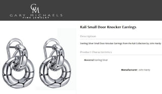 Kali Small Door Knocker Earrings