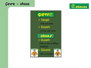 Çevre - ohsas
 