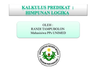 OLEH :
RANDI TAMPUBOLON
Mahasisiwa PPs UNIMED
 