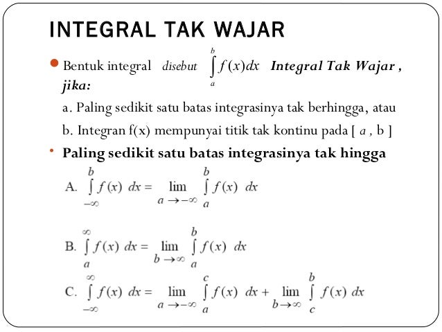 Contoh Soal Kalkulus 2 Integral