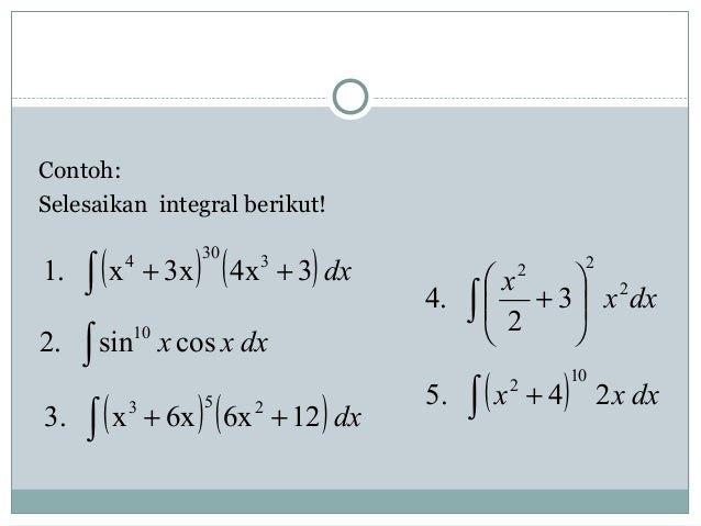 Kalkulus turunan dan integral